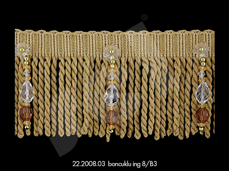 Boncuklu Saçak - Perde Aksesuarları