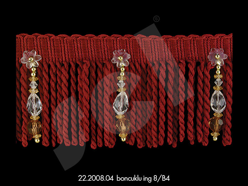 Boncuklu Saçak - Perde Aksesuarları