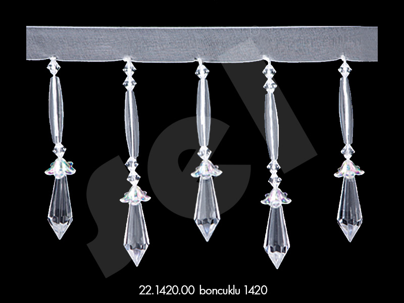 Boncuklu Saçak 1420 Serisi - Perde Aksesuarları