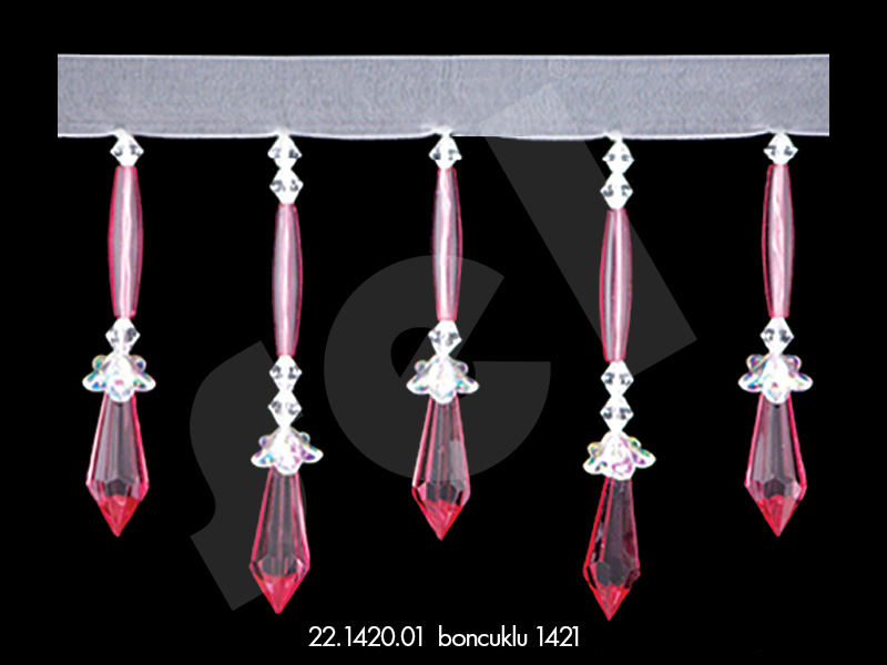 Boncuklu Saçak 1420 Serisi - Perde Aksesuarları