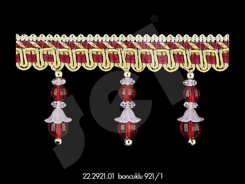 Boncuklu Saçak - Perde Aksesuarları