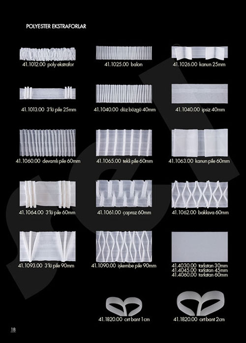 Ekstraforlar - Perde Aksesuarları