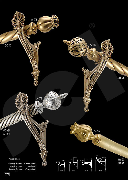 Kamelya Rustik - Perde Aksesuarları