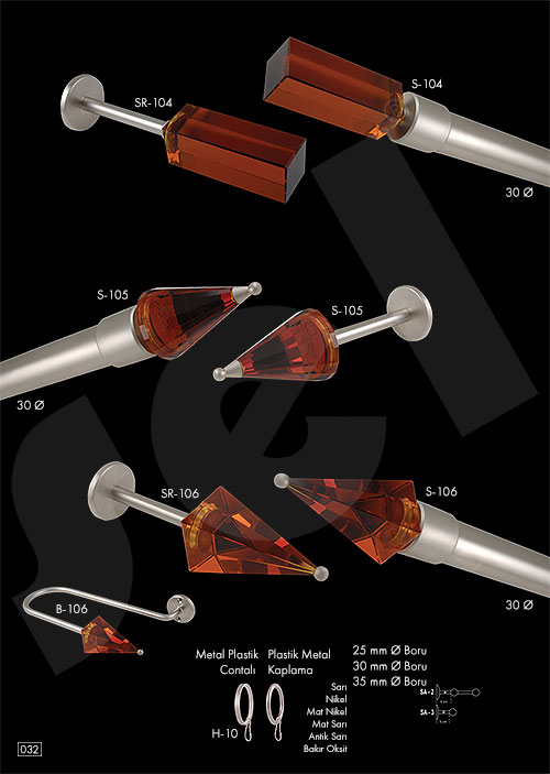 Lilyum Rustik - Perde Aksesuarları