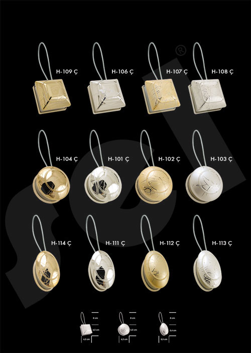 Mıknatıslı Perde Biritleri - Perde Aksesuarları