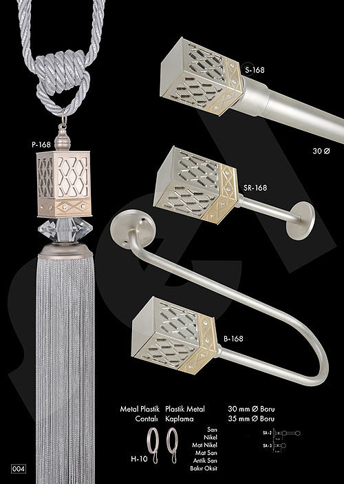 Safir Rustik - Perde Aksesuarları