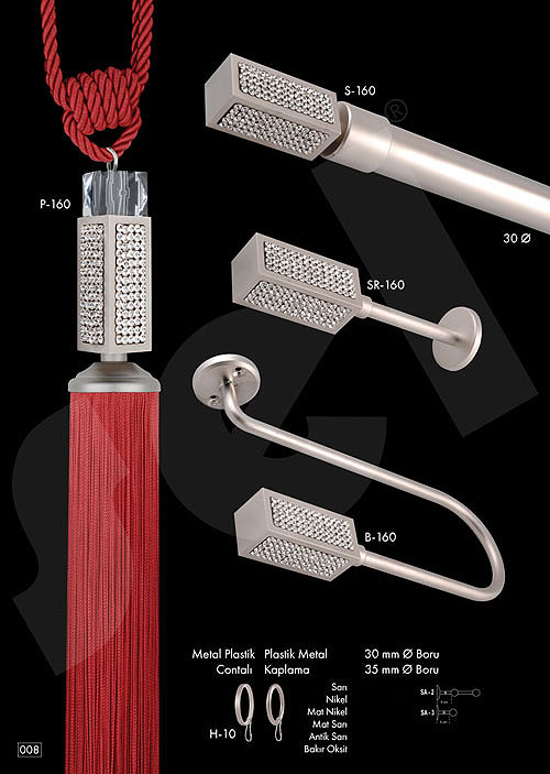 Safir Rustik - Perde Aksesuarları