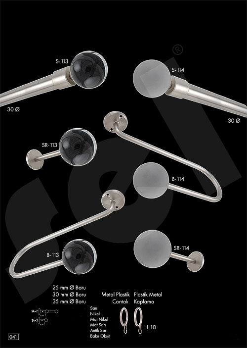 Yakut Rustik - Perde Aksesuarları